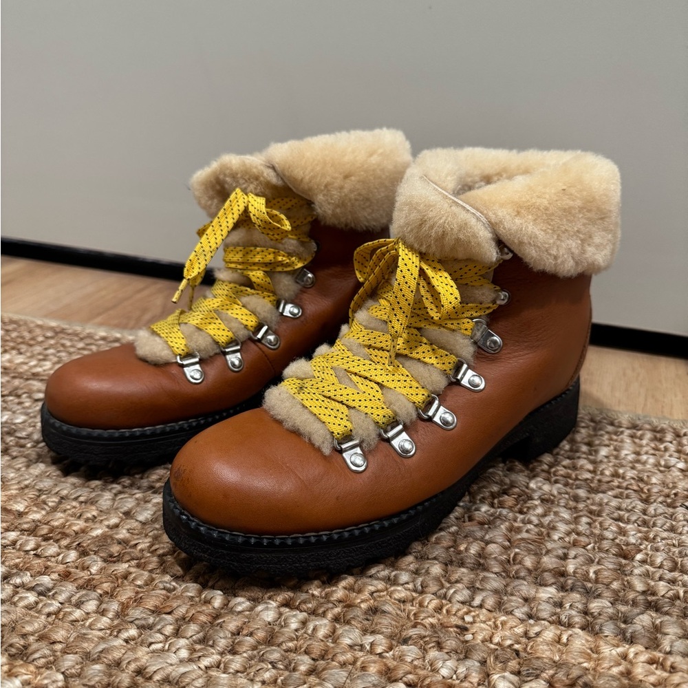 J Crew Genuine Leather Nordic Boots